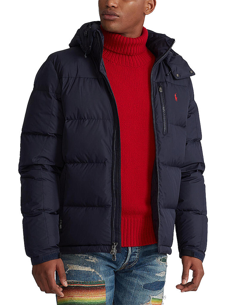 POLO RALPH LAUREN Daunenjacke blau | S